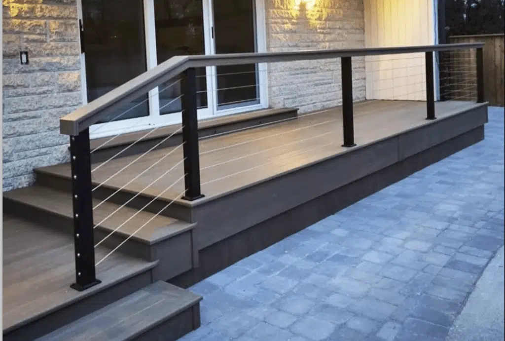 Osborn Pvc PVC Wolf Serenity Series Decking with Cable Railing – Osborne ...